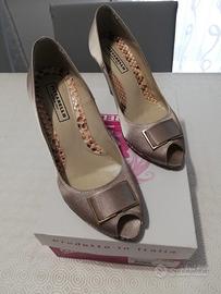 Decollete donna in raso