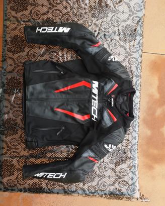 giacca moto 48 uomo in pelle come NUOVA!!!