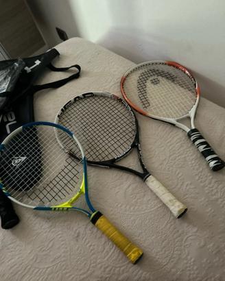 lotto 3 racchette da tennis per bambino HEAD