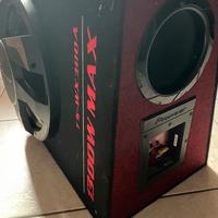 Subwoofer pioneer e altoparlanti hertz