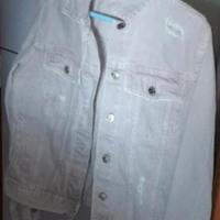 Giacchetta di jeans lilla