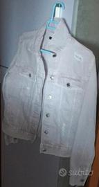 Giacchetta di jeans lilla