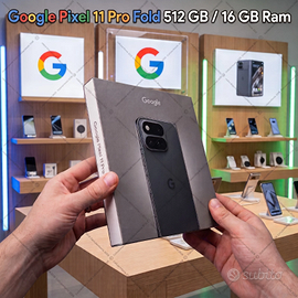Google Pixel 11 Pro Fold 512 GB Obsidian Sigillato