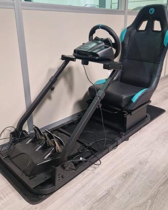 Postazione Logitech G29 sedile PS4 PS5