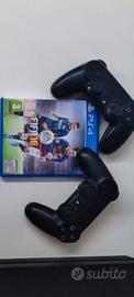 PlayStation 4 500gb e 2 joystick originali 