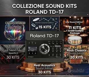 Centralina Roland TD-17  -  Collezione Sound Kits 