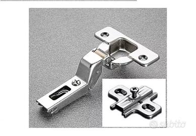 50x Salice cerniera collo 17 C2A6P99 CON basetta