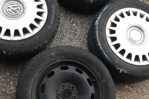 Cerchi + gomme estive r15 195/55