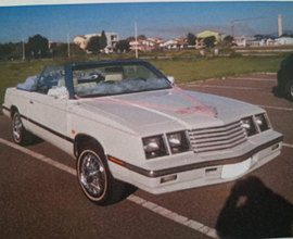 Dodge cabrio 2200 benzina km 38mila anno 1991 full