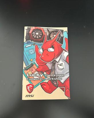 Manuale fumetto MSI Lucky the Dragon limited