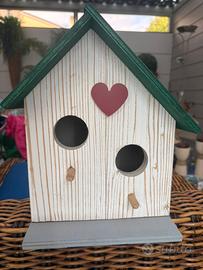 Casette per Uccelli Decorative in Legno