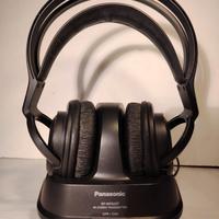 Cuffie Wireless Panasonic RP-WF820T con Base