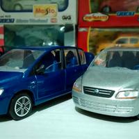 2 Modellino Fiat Multipla seconda serie Major