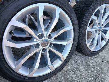 Cerchi 18" Originali Audi +gomme invernali 