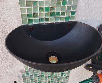 Fontanella da giardino in alluminio 33cm