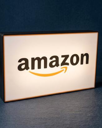 Lampada Led Logo Amazon Insegna Lightbox