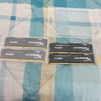 Ram dd4 hyperx fury -4 ram da 4gb