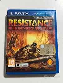 resistance:burning skies ps vita