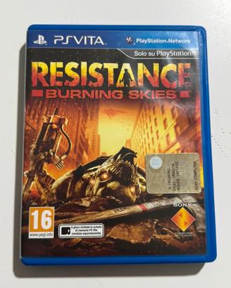 resistance:burning skies ps vita