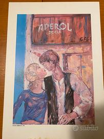 Stampa Aperol Soda Gianni Ambrogio 1996