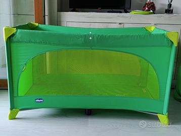 Lettino da campeggio e materasso