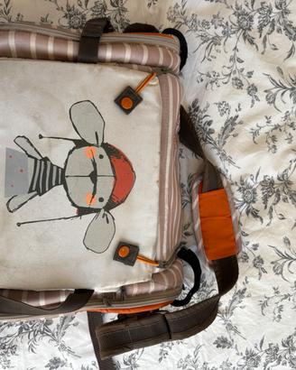Alzasedia portatile Janè con borsa seggiolino