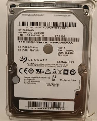 Hard Disk Seagate 1TB 