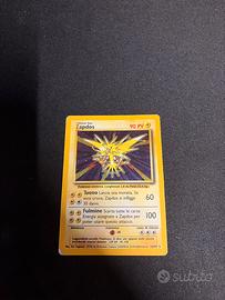 Carta Pokemon Zapdos Set Base 16/102