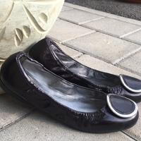 Ballerine pelle nera 37 1/2