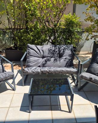 salotto giardino o terrazza