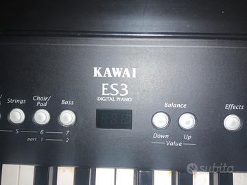 KAWAI ES33 88 TASTI PESATI SUPPORTO BORSA PEDALE