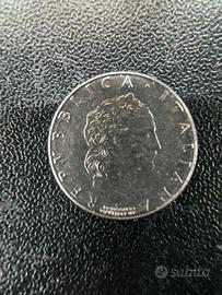 Moneta 50 lire 1993 piccola
