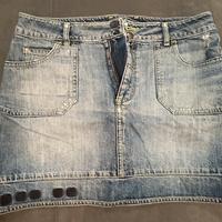 Minigonna jeans donna
