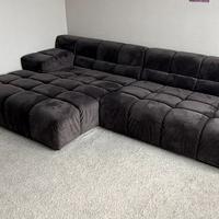 DIVANO MAXI LOUNGE GRIGIO ANTRACITE, STILE MODERNO