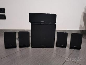 Kit diffusori audio Yamaha NS-P20 Subwoofer attivo  			