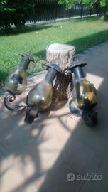 Lampade in ferro battuto 