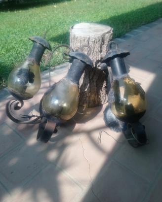 Lampade in ferro battuto 