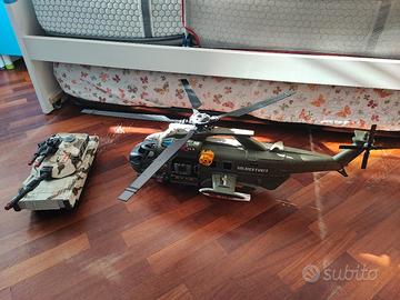 giochi sonoro carro armato ed elicottero gigante 