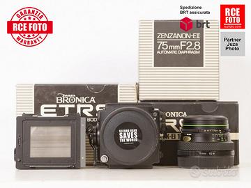 Zenza Bronica ETRS + Zenzanon MC 75 F2.8 + Mag. 12