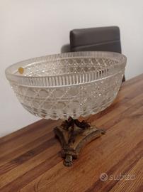 Centrotavola vintage cristallo