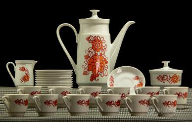 Servizio da tè e caffè vintage KAHLA anni '70 - Po