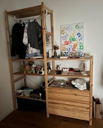 Scaffale/guardaroba Ikea Ivar