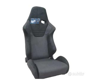 SEDILE BAQUET UNIVERSALE NERO EVO ERS RALLY