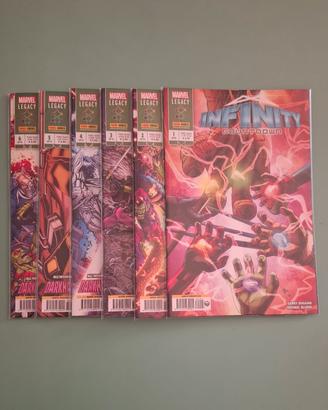 Infinity Countdown  #1-6 miniserie completa Panini