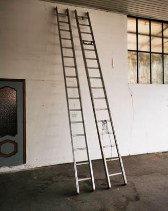 SCALA ALLUMINIO ALLUNGABILE da 465 a 650 cm