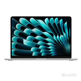 Macbook Air 13” M3 16GB - 512SSD Argento NUOVO