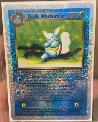 Pokemon Dark Wartortle Reverse holo Legendary set