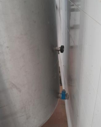 Cisterna vino acciaio inox