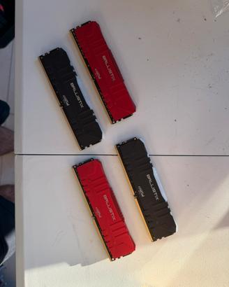 Ram crucial ballistix 32 gb ddr4 3200mhz