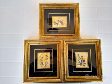 Quadri su Foglia D’oro